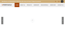Tablet Screenshot of pentacleindia.com